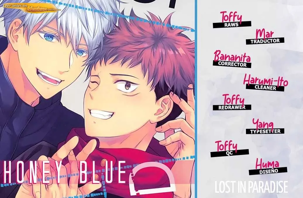 Jujutsu Kaisen Doujinshis +18 BL Jujutsu Kaisen dj – Honey Blue - página 1