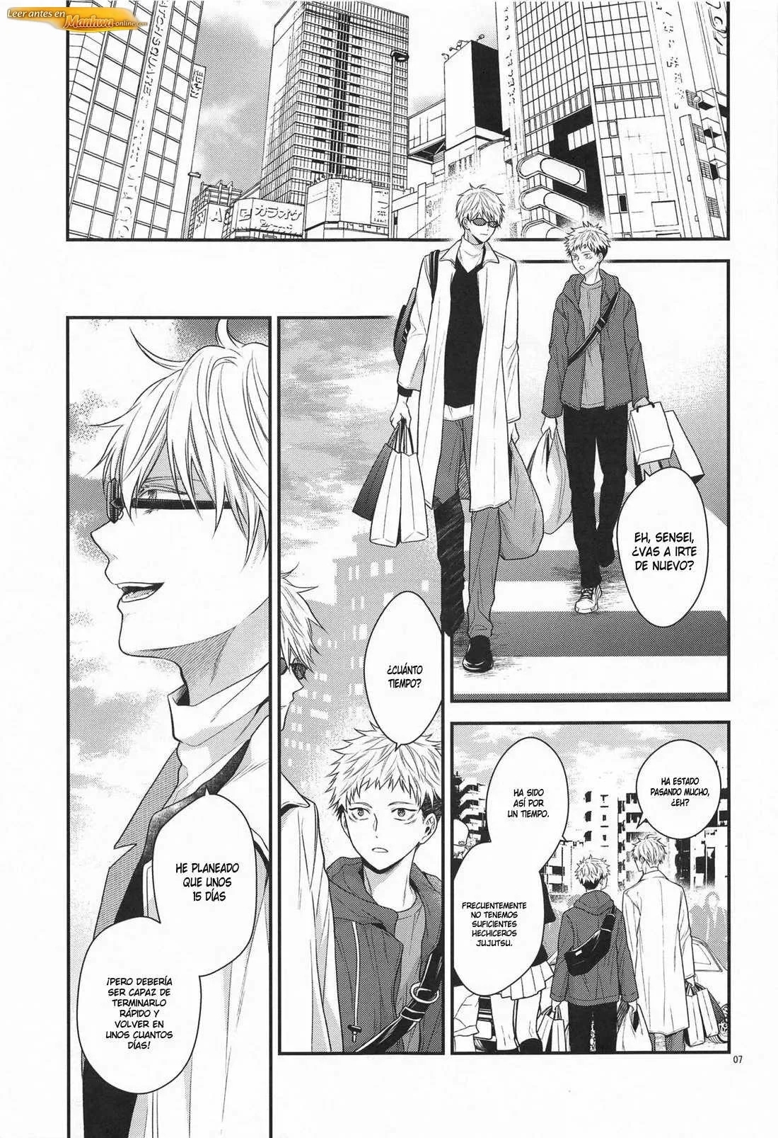 Jujutsu Kaisen Doujinshis +18 BL Jujutsu Kaisen dj – Honey Blue - página 7