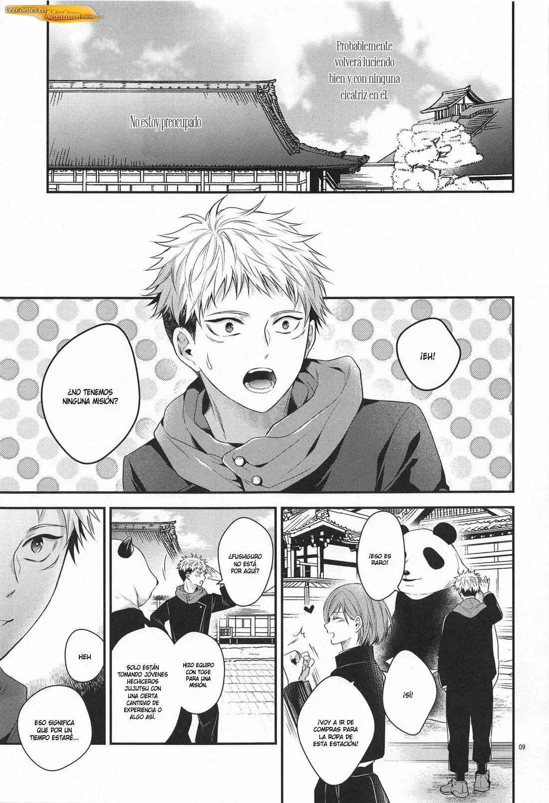 Jujutsu Kaisen Doujinshis +18 BL Jujutsu Kaisen dj – Honey Blue - página 9