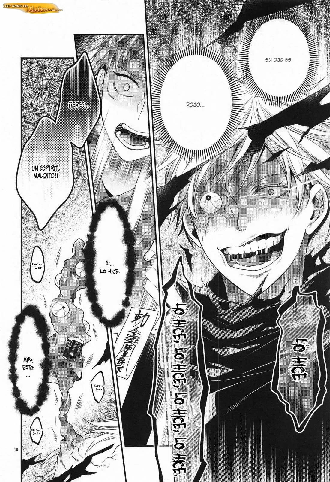 Jujutsu Kaisen Doujinshis +18 BL Jujutsu Kaisen dj – Honey Blue - página 18