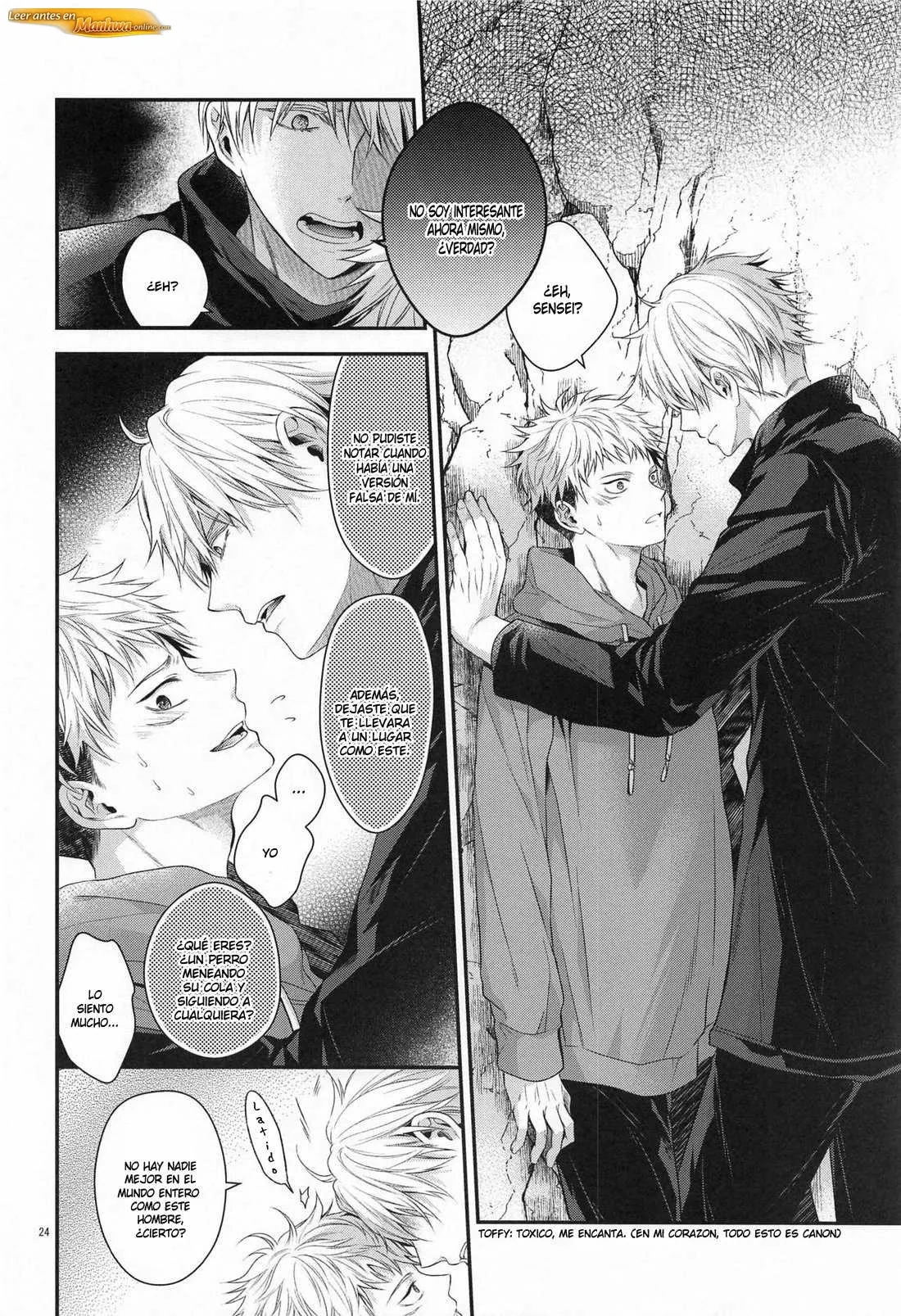 Jujutsu Kaisen Doujinshis +18 BL Jujutsu Kaisen dj – Honey Blue - página 24