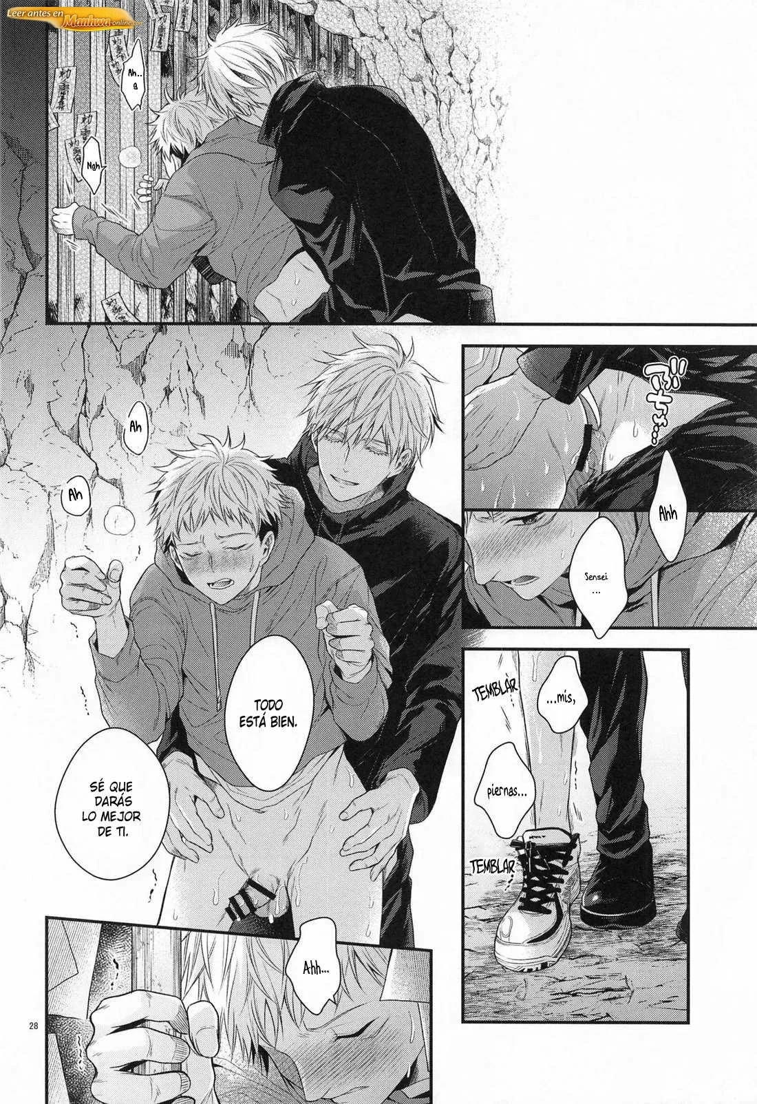Jujutsu Kaisen Doujinshis +18 BL Jujutsu Kaisen dj – Honey Blue - página 28