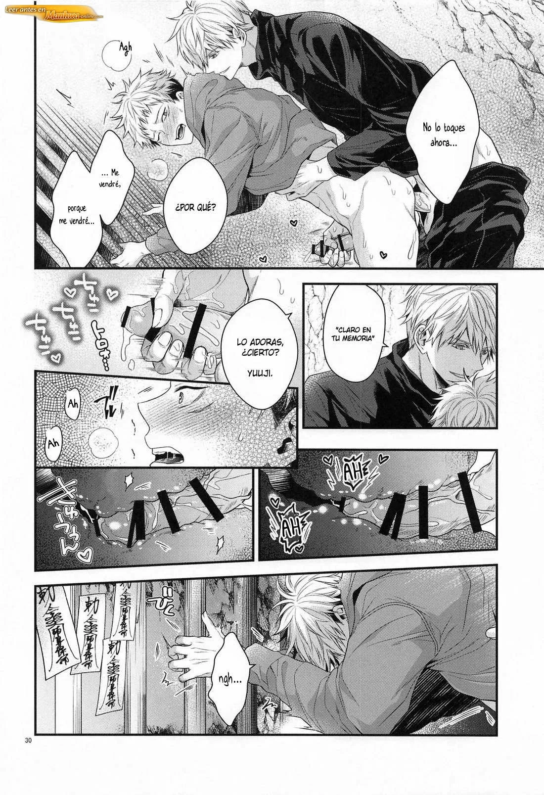 Jujutsu Kaisen Doujinshis +18 BL Jujutsu Kaisen dj – Honey Blue - página 30