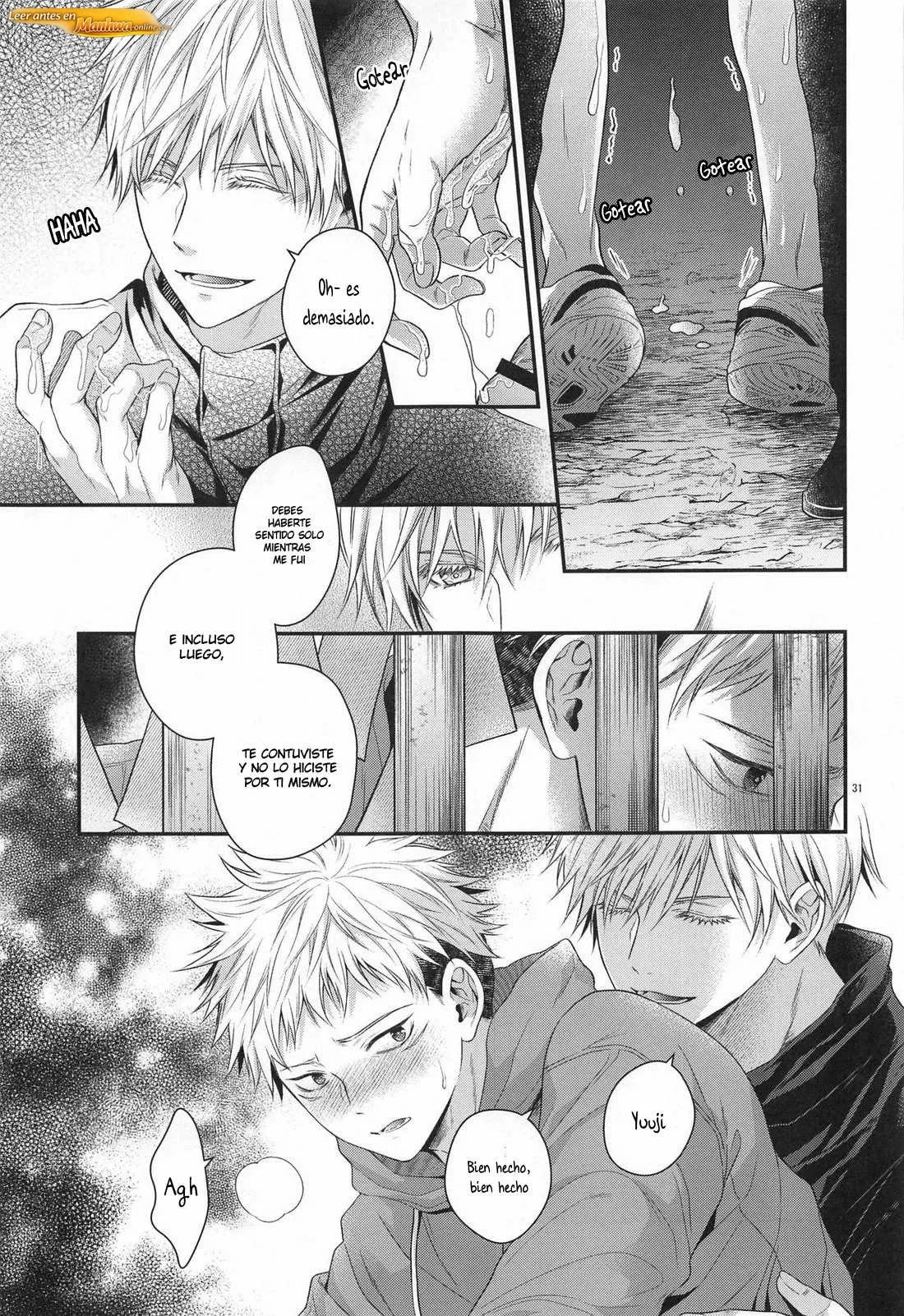 Jujutsu Kaisen Doujinshis +18 BL Jujutsu Kaisen dj – Honey Blue - página 31