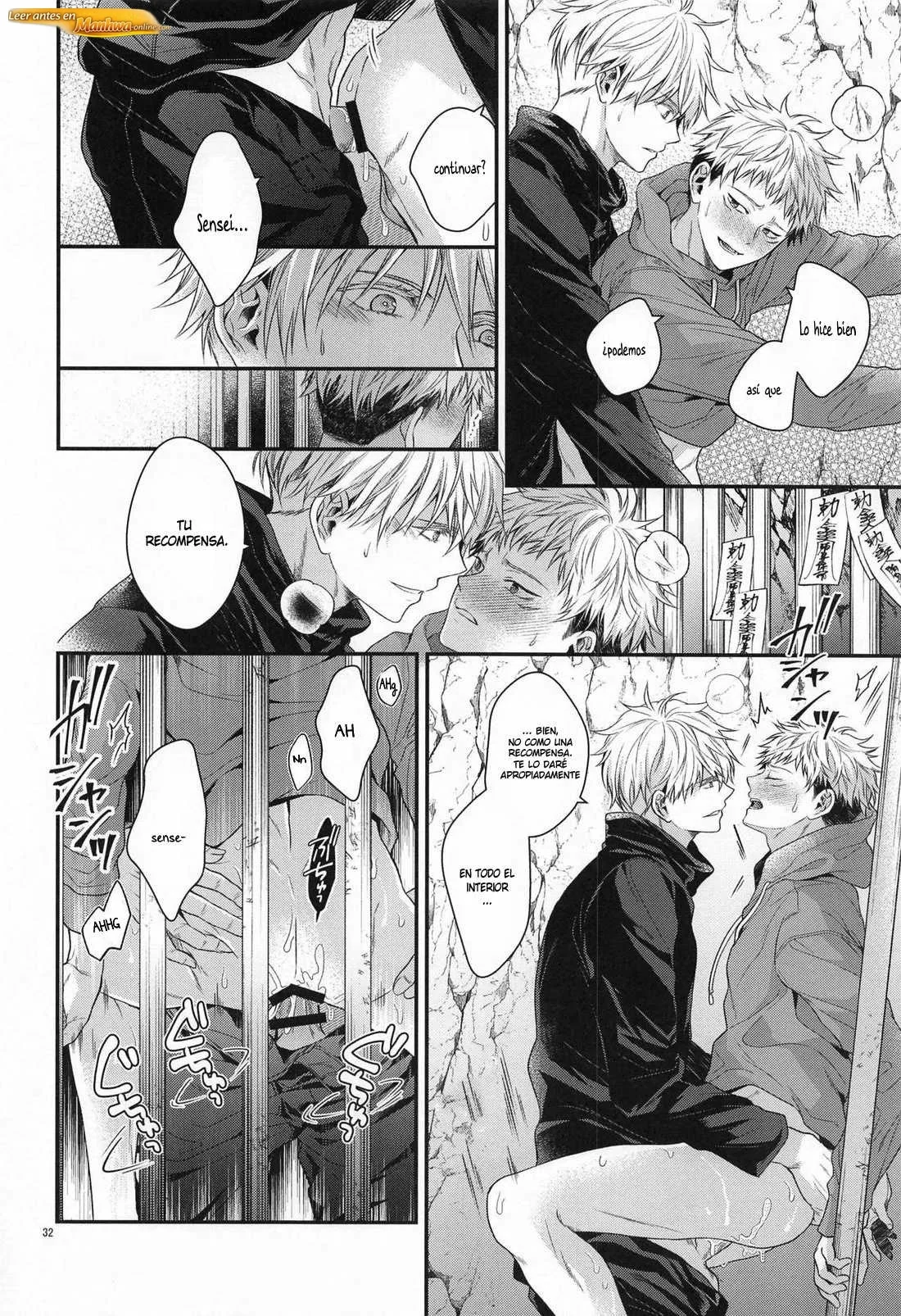 Jujutsu Kaisen Doujinshis +18 BL Jujutsu Kaisen dj – Honey Blue - página 32
