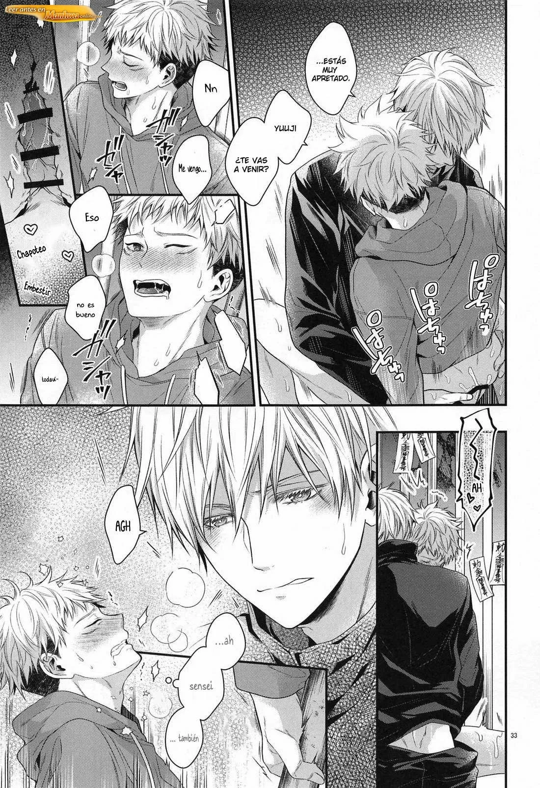 Jujutsu Kaisen Doujinshis +18 BL Jujutsu Kaisen dj – Honey Blue - página 33