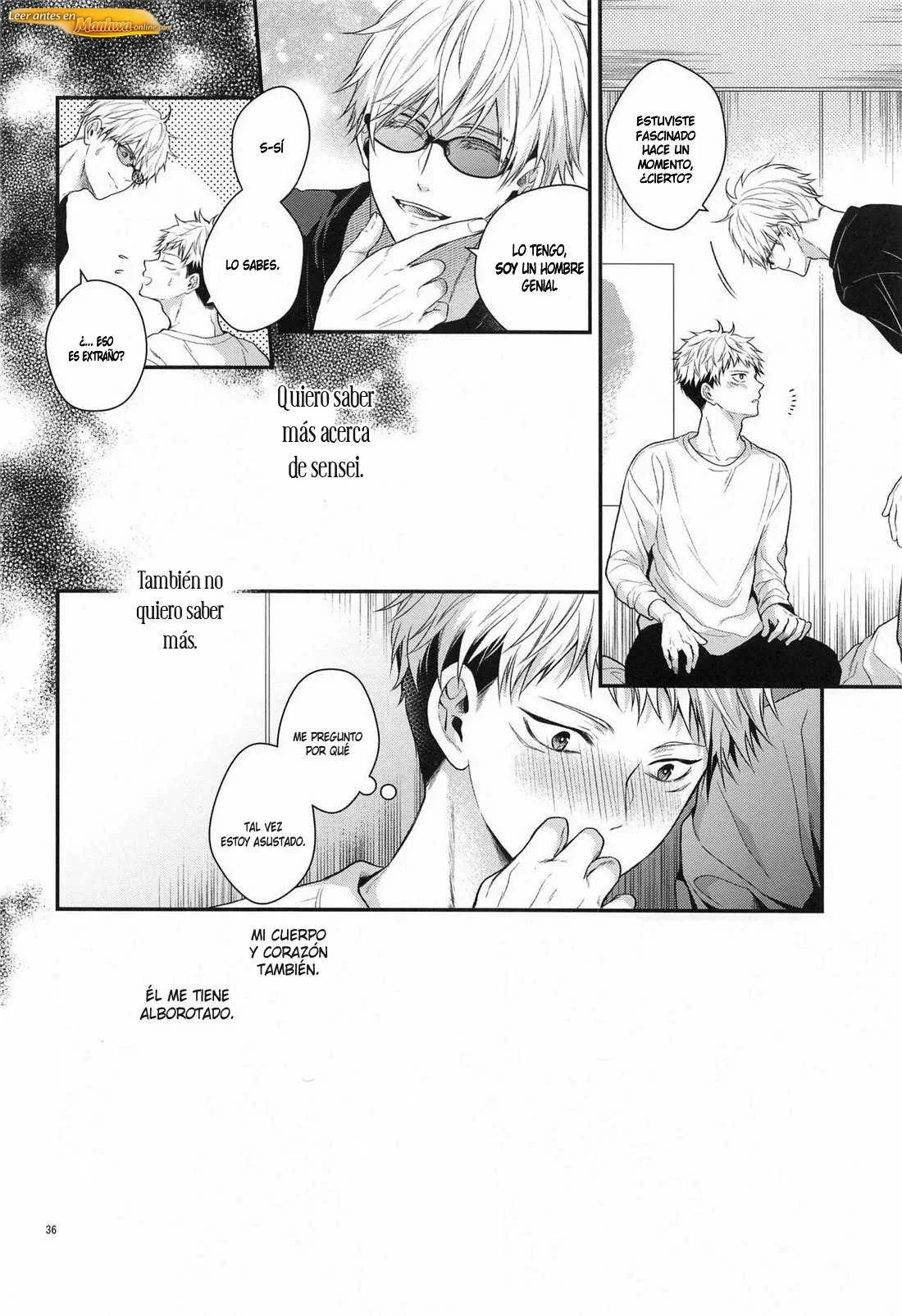 Jujutsu Kaisen Doujinshis +18 BL Jujutsu Kaisen dj – Honey Blue - página 36