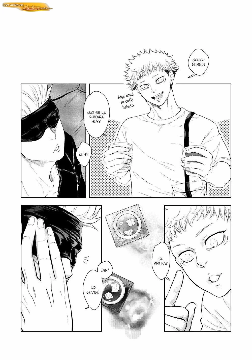Jujutsu Kaisen Doujinshis +18 BL Jujutsu Kaisen dj – Placer para uno - página 5