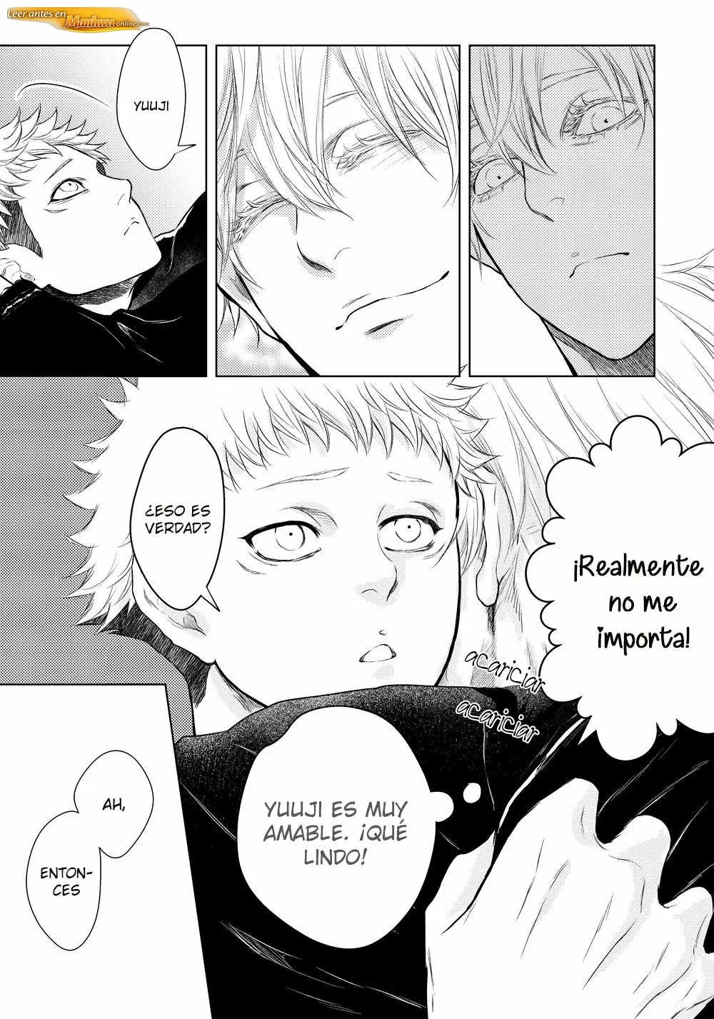 Jujutsu Kaisen Doujinshis +18 BL Jujutsu Kaisen dj – Placer para uno - página 9