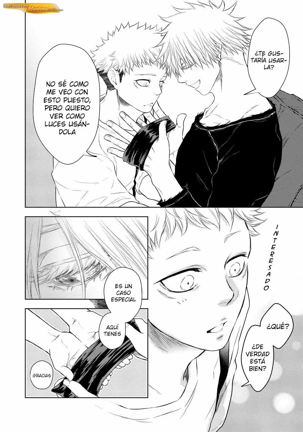 Jujutsu Kaisen Doujinshis +18 BL Jujutsu Kaisen dj – Placer para uno - página 10
