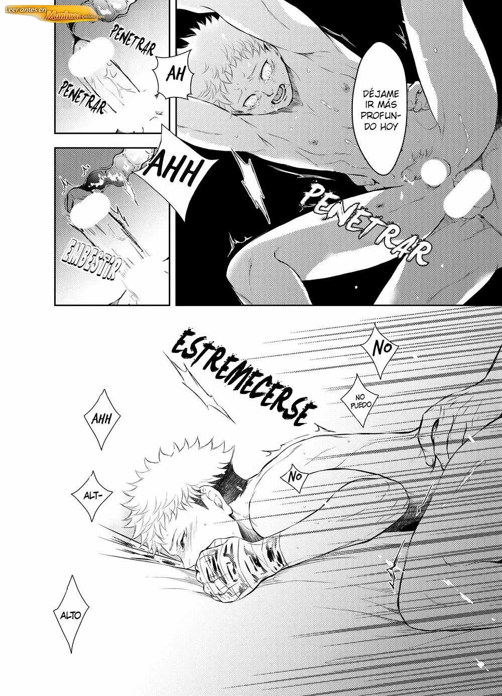 Jujutsu Kaisen Doujinshis +18 BL Jujutsu Kaisen dj – Placer para uno - página 32