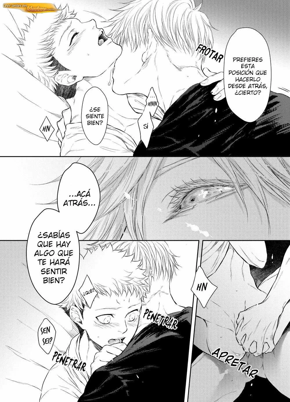 Jujutsu Kaisen Doujinshis +18 BL Jujutsu Kaisen dj – Placer para uno - página 45