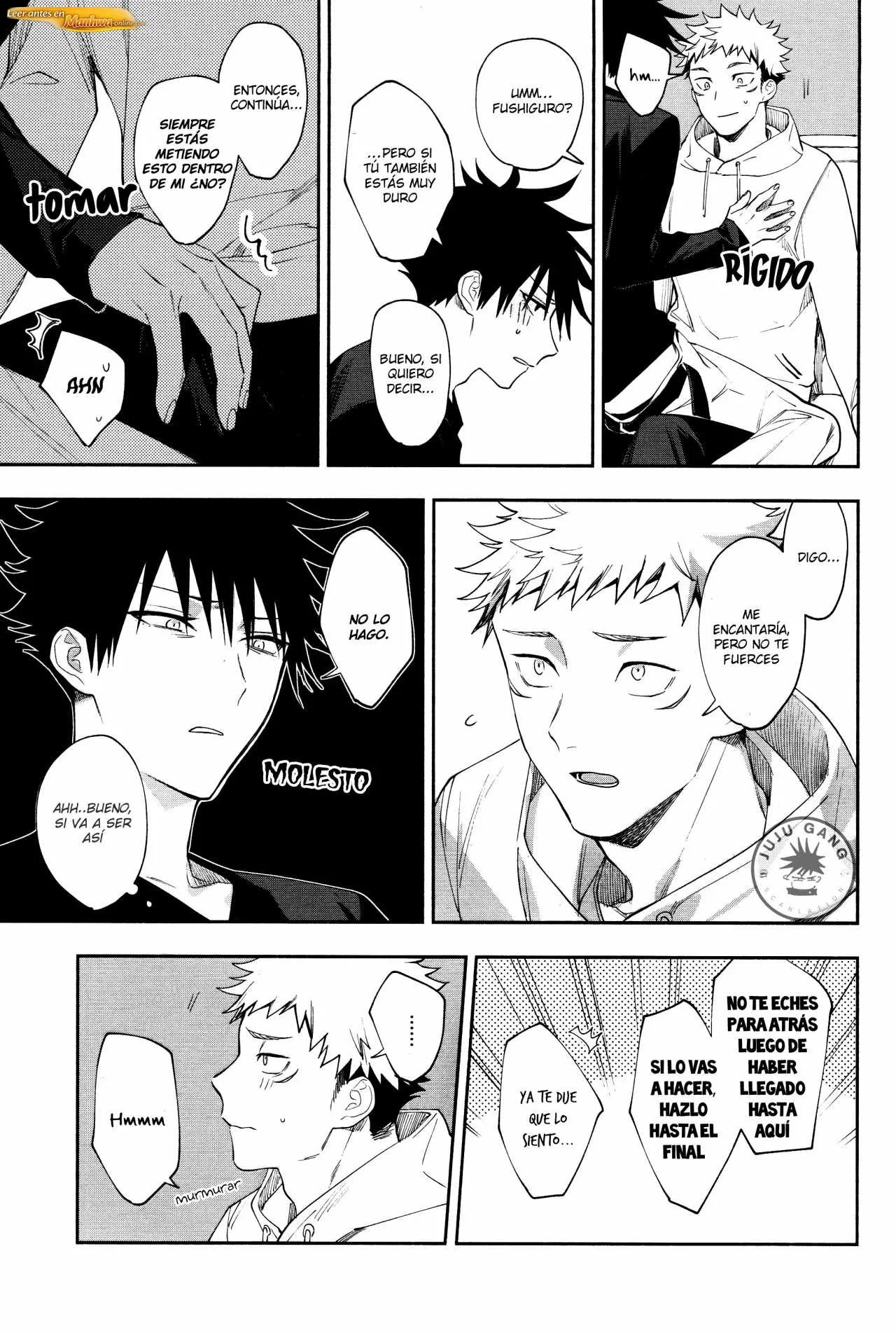 Jujutsu Kaisen Doujinshis +18 BL Jujutsu Kaisen dj – Zenbushiranai - página 17