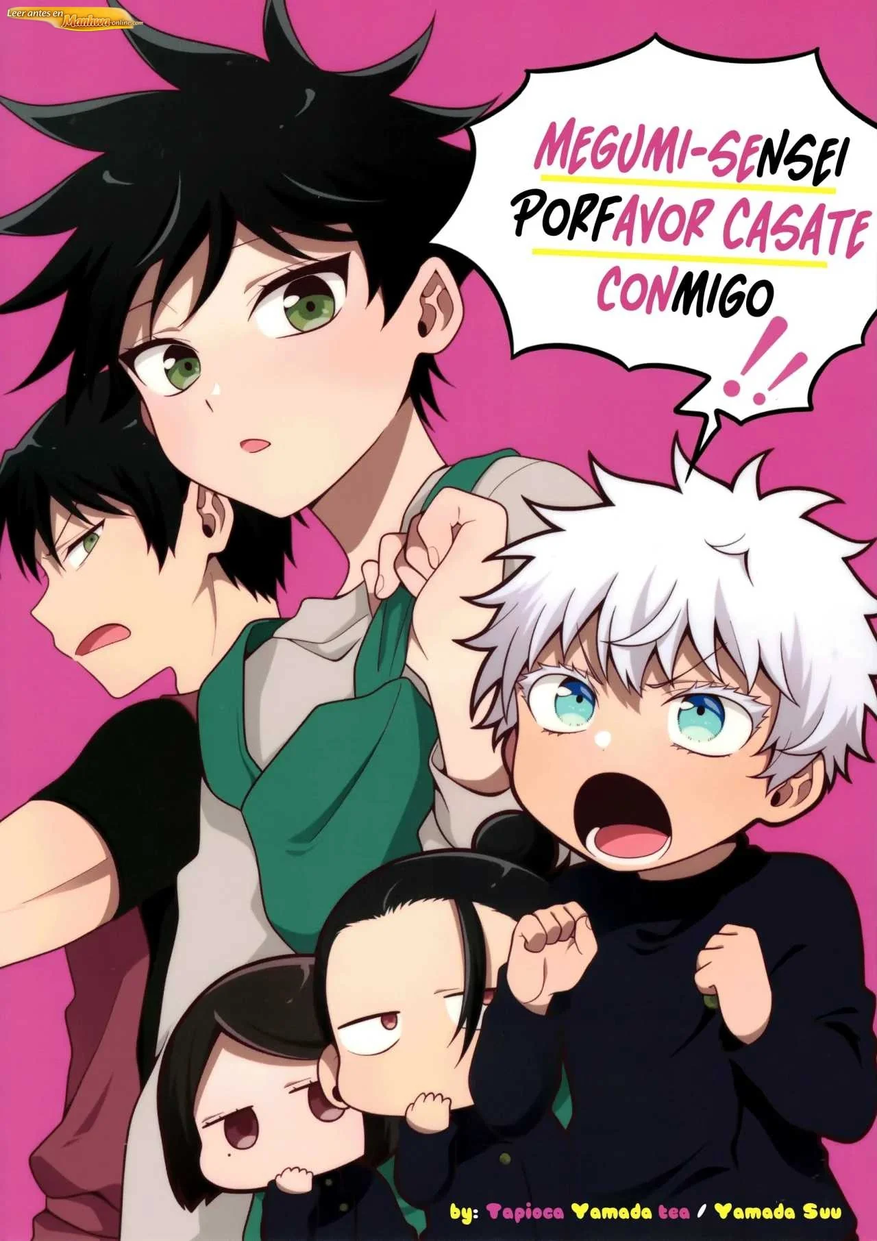 Jujutsu Kaisen Doujinshis +18 BL Jujutsu kaisen DJ Megumi-sensei, Por favor Cásate Conmigo - página 1