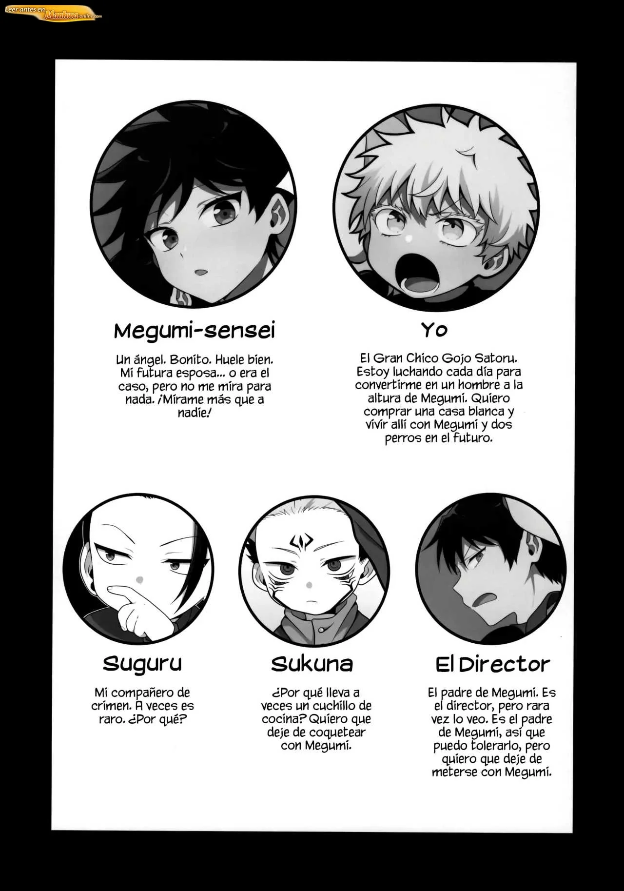 Jujutsu Kaisen Doujinshis +18 BL Jujutsu kaisen DJ Megumi-sensei, Por favor Cásate Conmigo - página 3