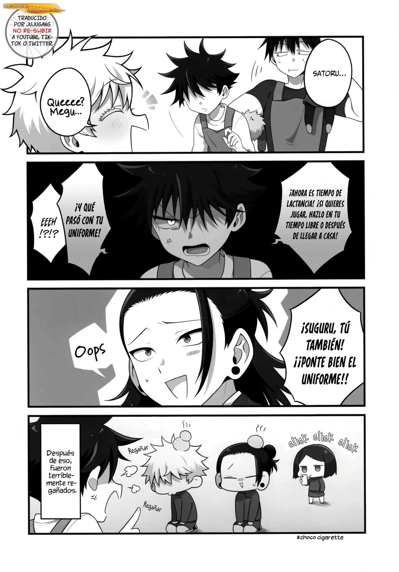 Jujutsu Kaisen Doujinshis +18 BL Jujutsu kaisen DJ Megumi-sensei, Por favor Cásate Conmigo - página 11