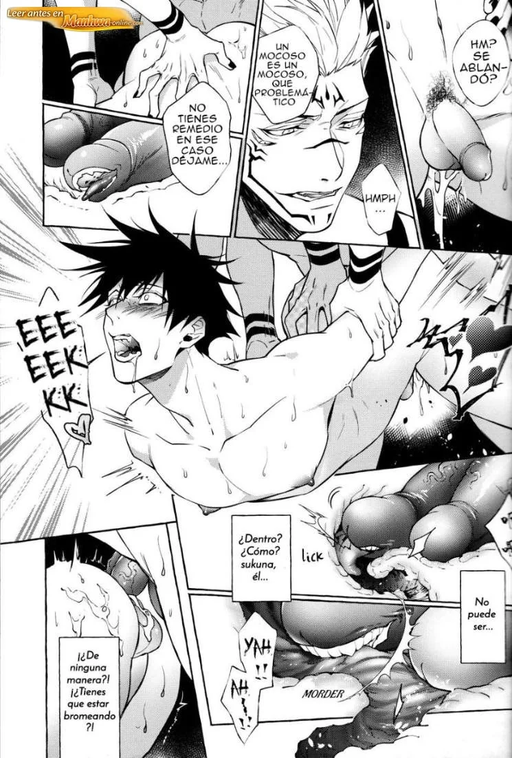 Jujutsu Kaisen Doujinshis +18 Tsaosu xiao xing ye su jujutsu kaisen dj espanol [Completo] - página 14