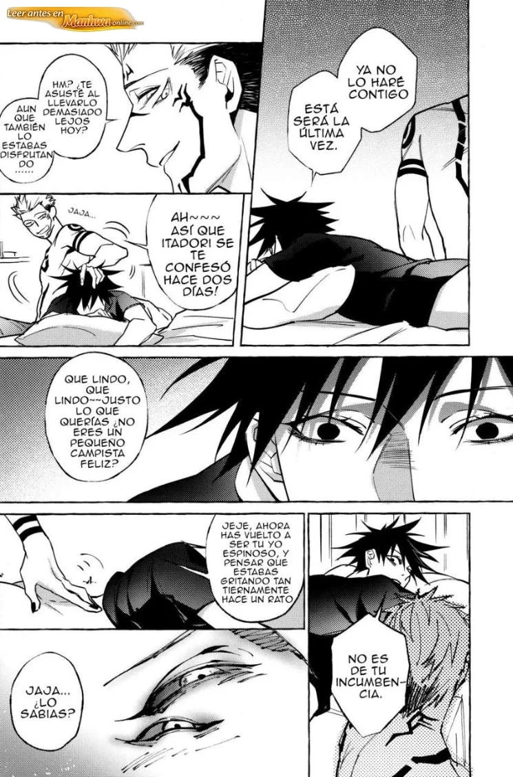 Jujutsu Kaisen Doujinshis +18 Tsaosu xiao xing ye su jujutsu kaisen dj espanol [Completo] - página 17