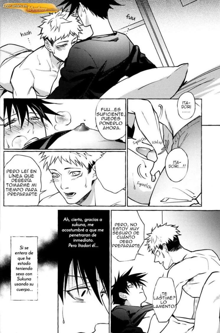 Jujutsu Kaisen Doujinshis +18 Tsaosu xiao xing ye su jujutsu kaisen dj espanol [Completo] - página 21