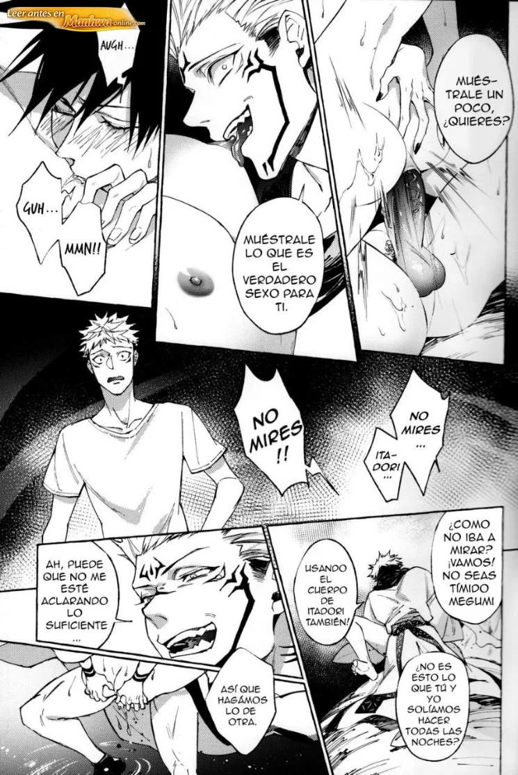 Jujutsu Kaisen Doujinshis +18 Tsaosu xiao xing ye su jujutsu kaisen dj espanol [Completo] - página 40
