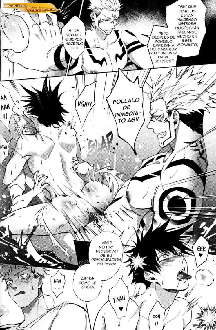 Jujutsu Kaisen Doujinshis +18 Tsaosu xiao xing ye su jujutsu kaisen dj espanol [Completo] - página 57