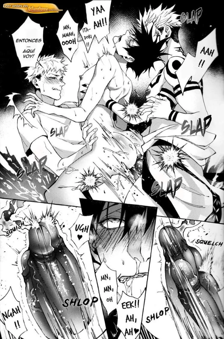 Jujutsu Kaisen Doujinshis +18 Tsaosu xiao xing ye su jujutsu kaisen dj espanol [Completo] - página 58