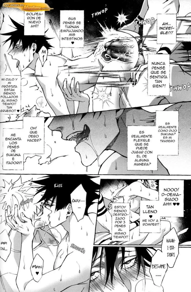 Jujutsu Kaisen Doujinshis +18 Tsaosu xiao xing ye su jujutsu kaisen dj espanol [Completo] - página 59