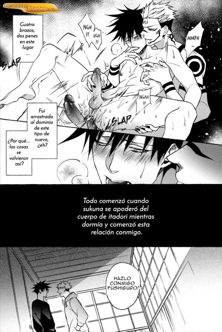 Jujutsu Kaisen Doujinshis +18 Tsaosu xiao xing ye su jujutsu kaisen dj espanol [Completo] - página 9
