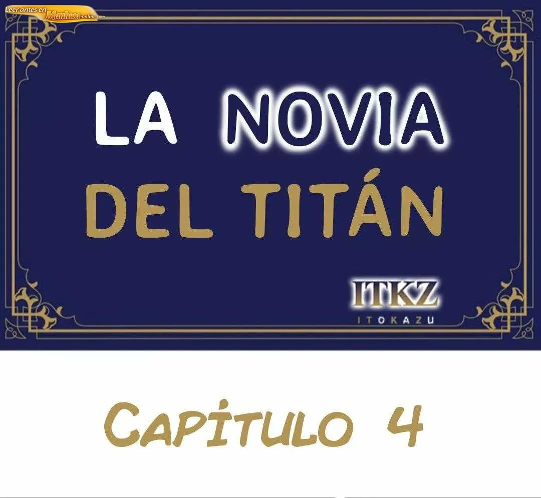 La novia del titan Capítulo 04 - página 1