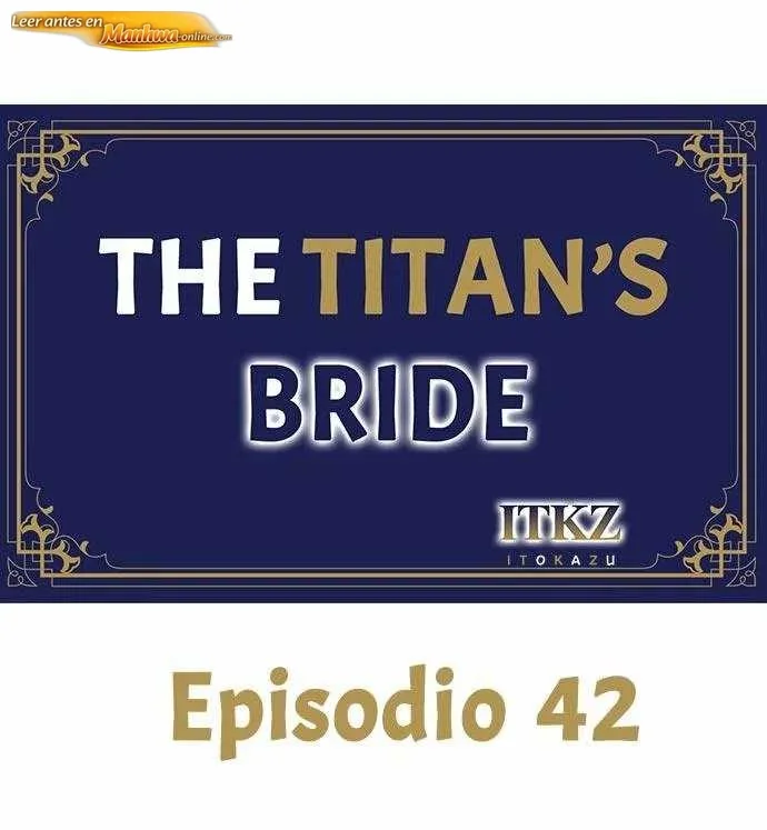 La novia del titan Capítulo 42 - página 1