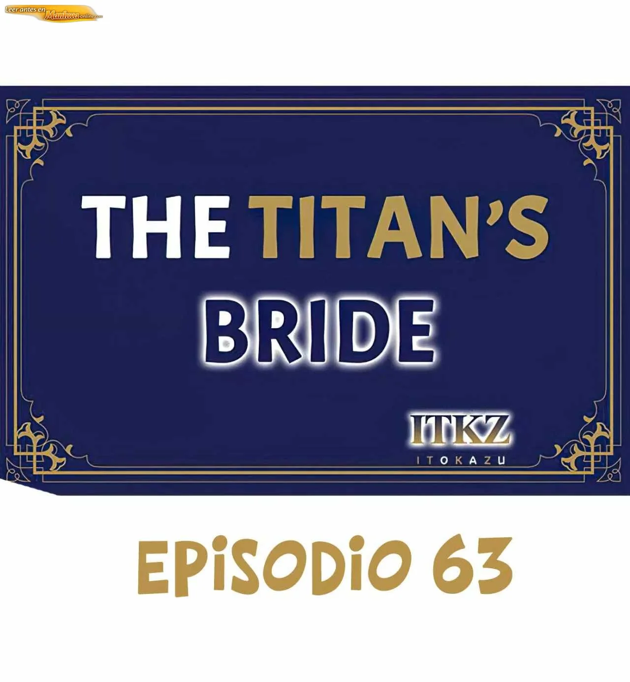 La novia del titan Capítulo 63 - página 1