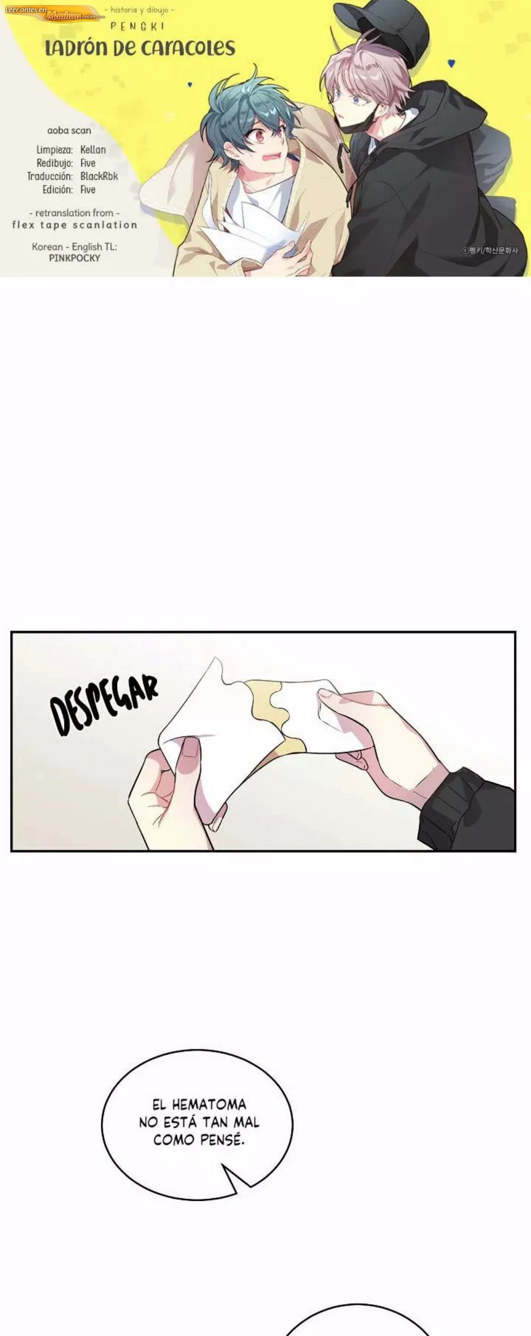 Ladrón de Caracoles Capítulo 14 - página 1