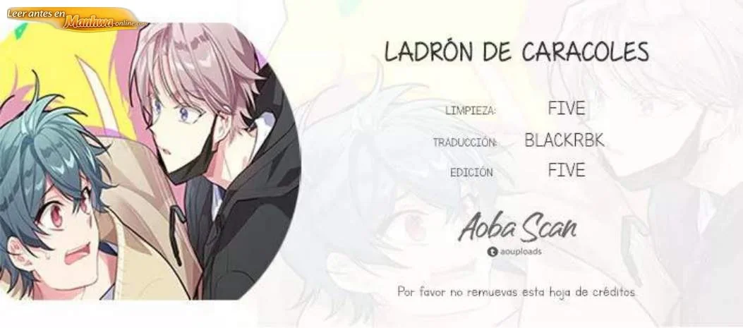 Ladrón de Caracoles Capítulo 01 - página 1