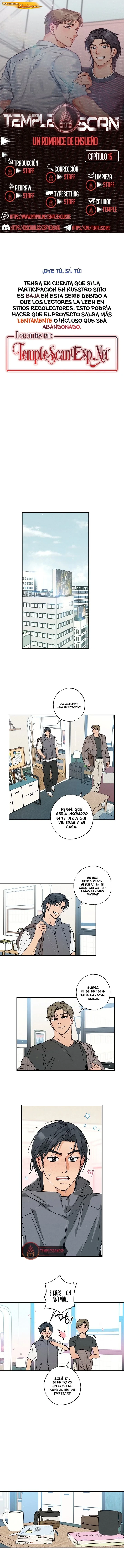 Línea de amor fantástica Capítulo 15 - página 1