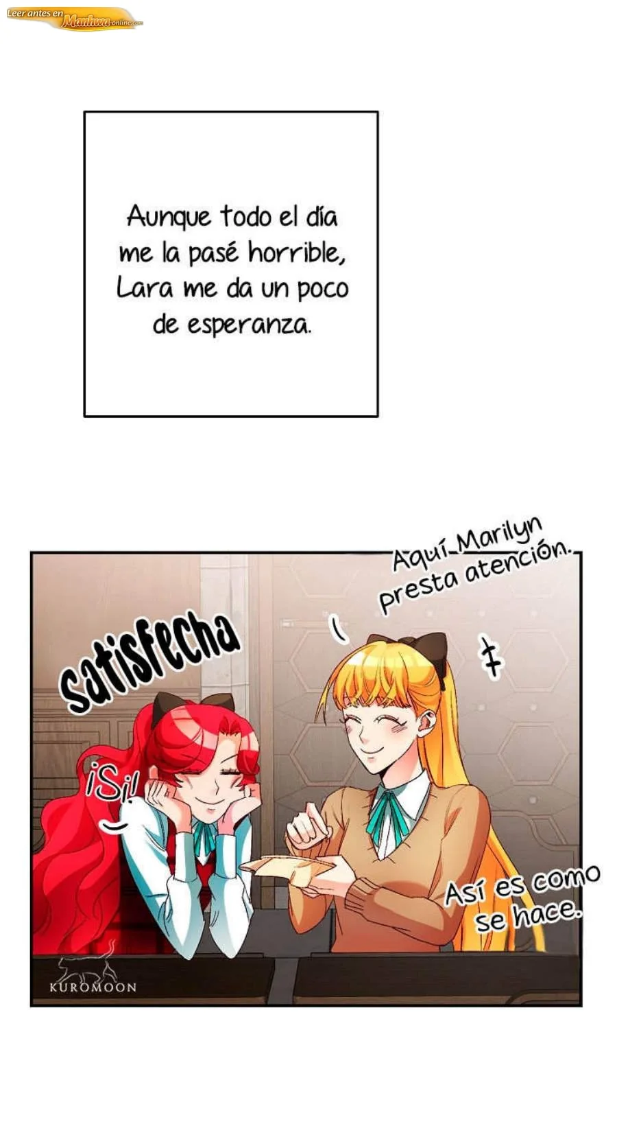 Marilyn ama mucho a Lariensa Capítulo 15 - página 34