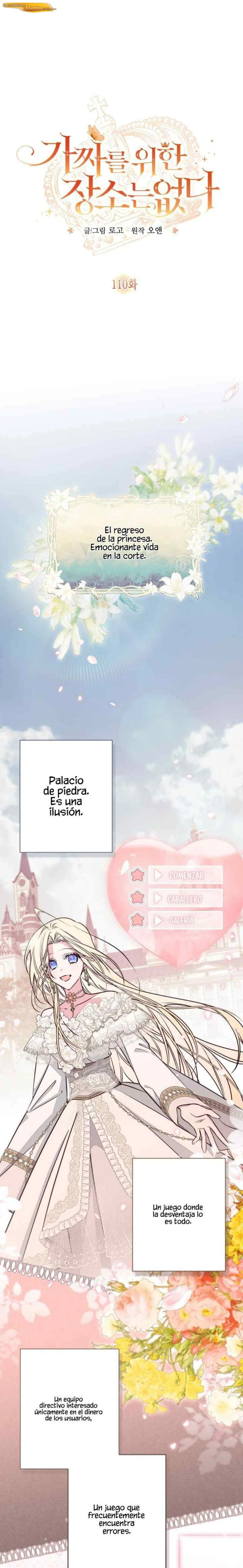 No hay lugar para las falsificaciones Capítulo 110 - página 1