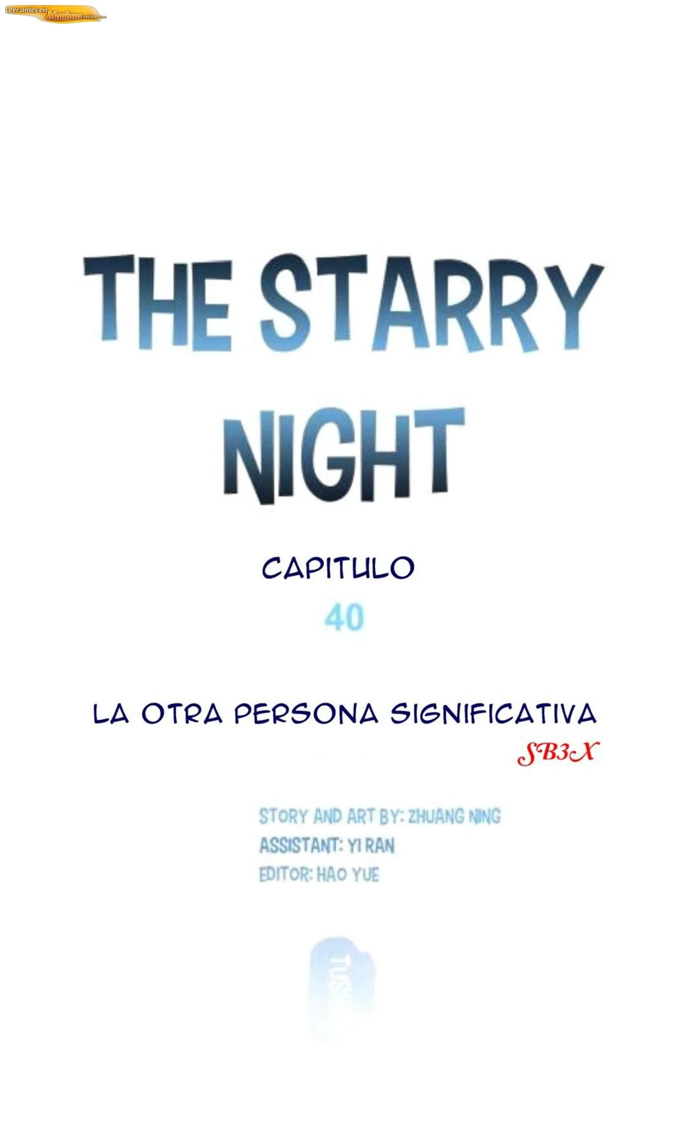 Noche estrellada Capítulo 40 - página 8
