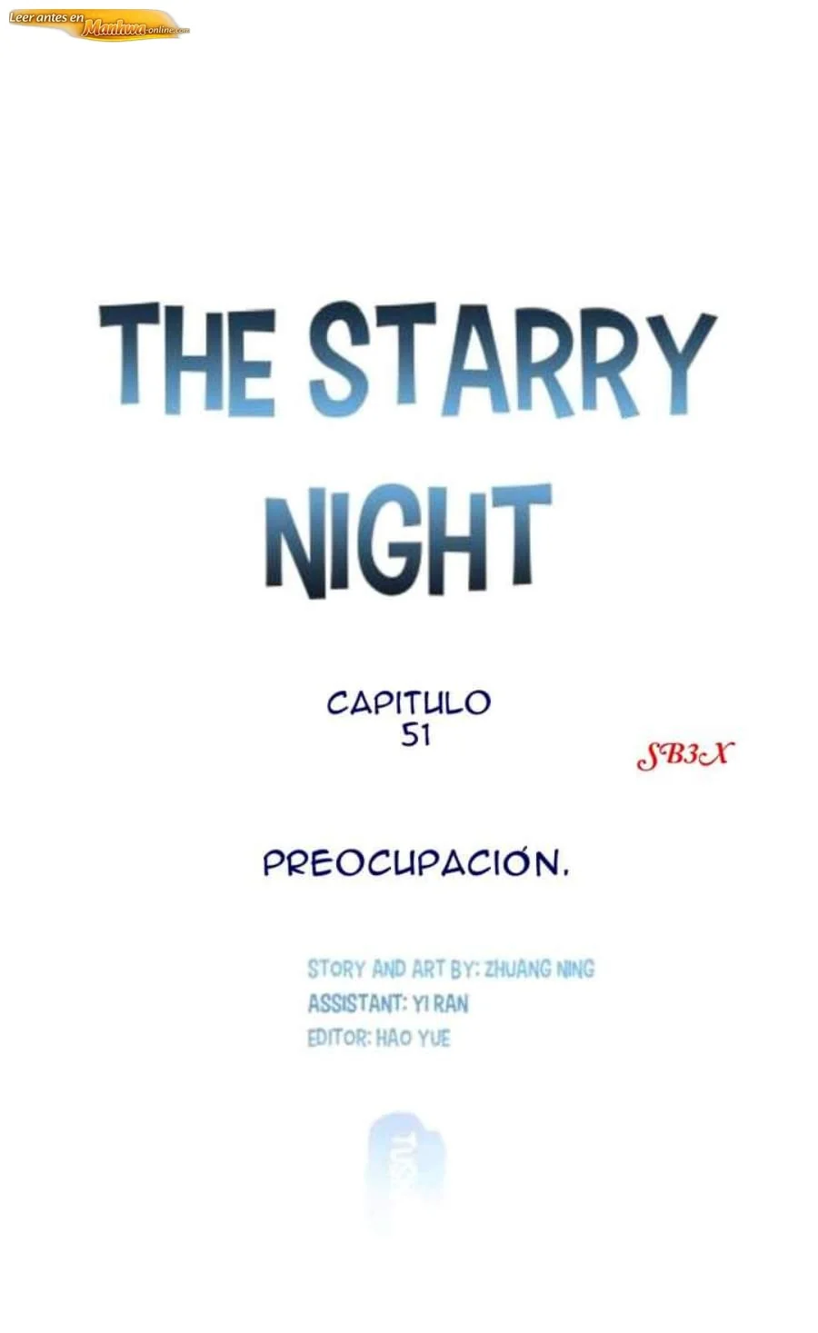 Noche estrellada Capítulo 51 - página 1