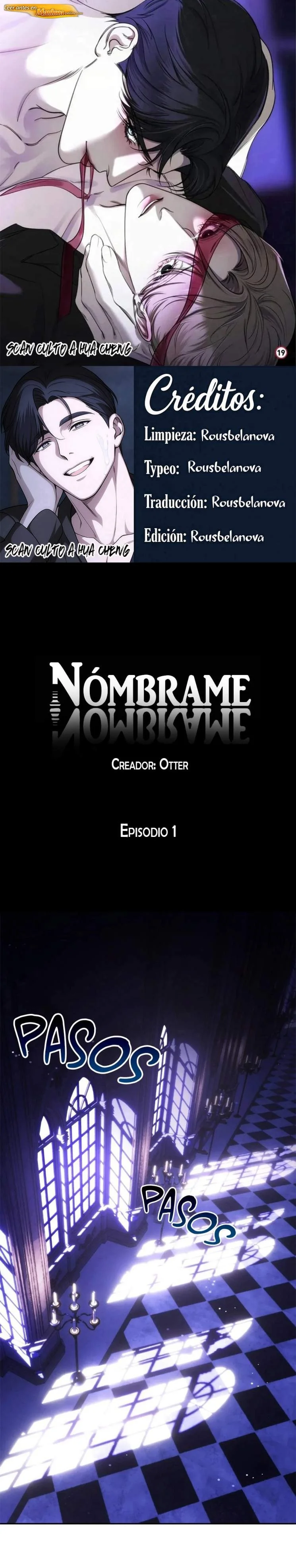 Nómbrame Capítulo 01 - página 1