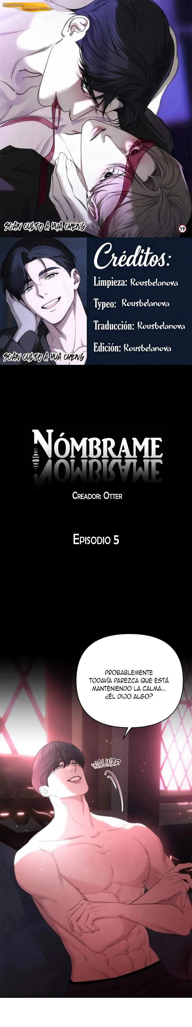 Nómbrame Capítulo 05 - página 1