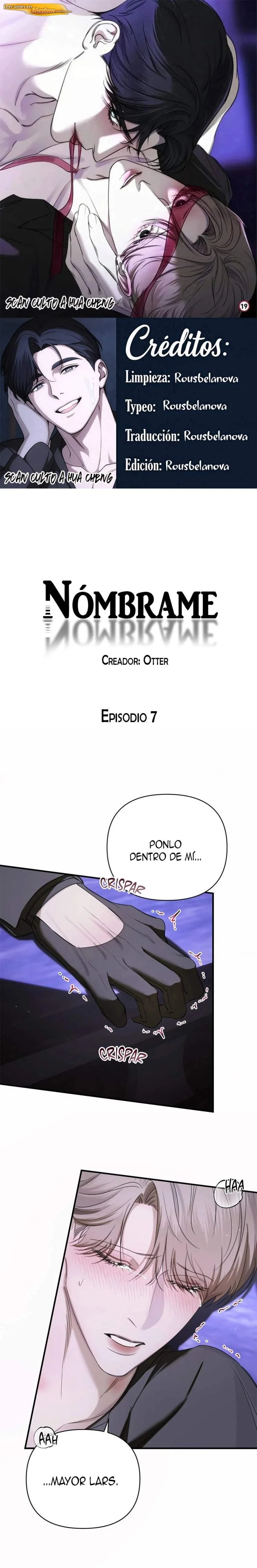Nómbrame Capítulo 07 - página 1