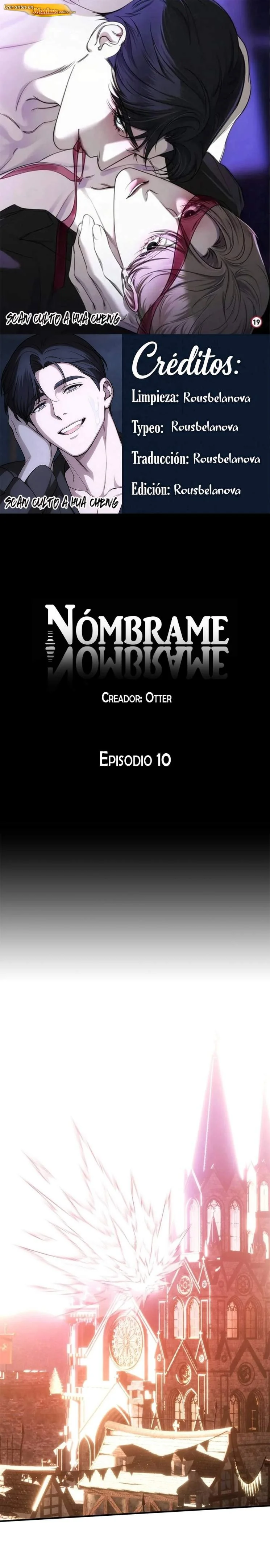 Nómbrame Capítulo 10 - página 1