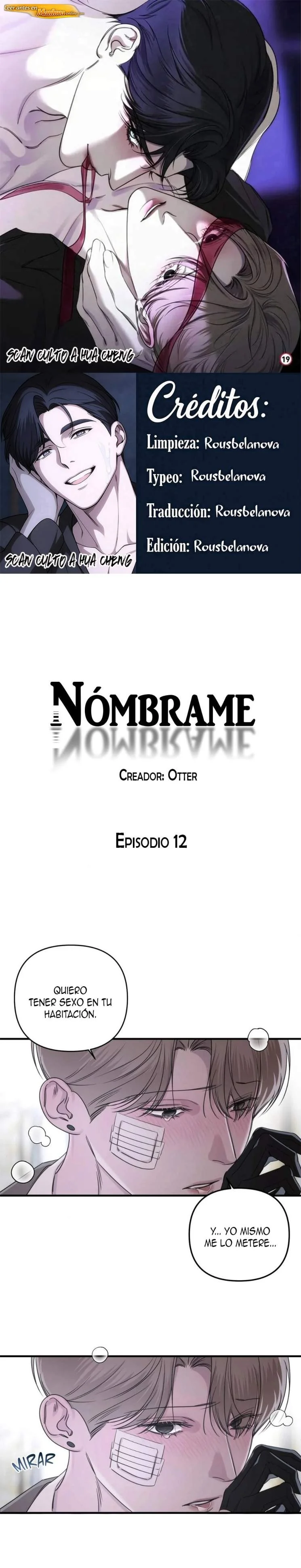 Nómbrame Capítulo 12 - página 1