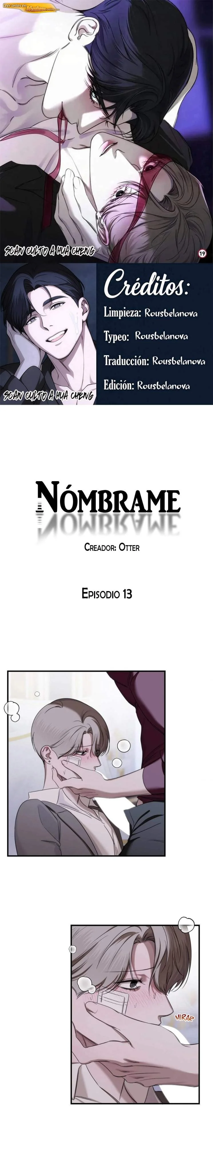 Nómbrame Capítulo 13 - página 1