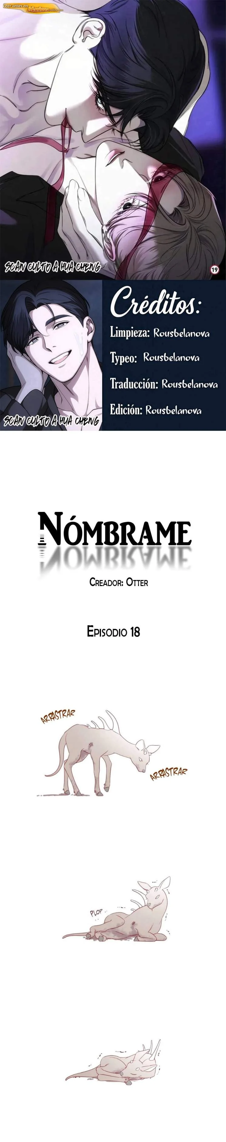 Nómbrame Capítulo 18 - página 1