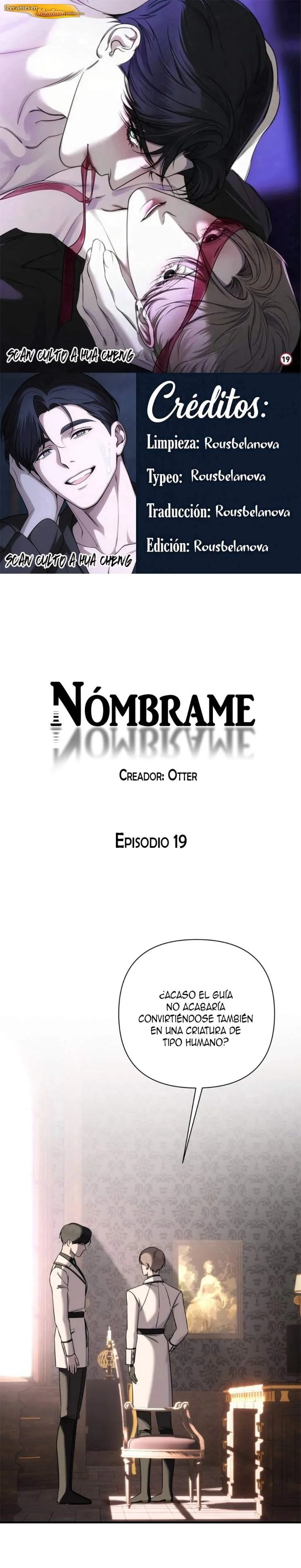 Nómbrame Capítulo 19 - página 1