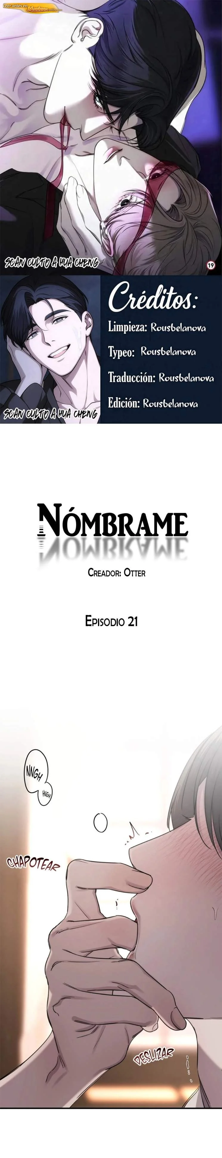 Nómbrame Capítulo 21 - página 1