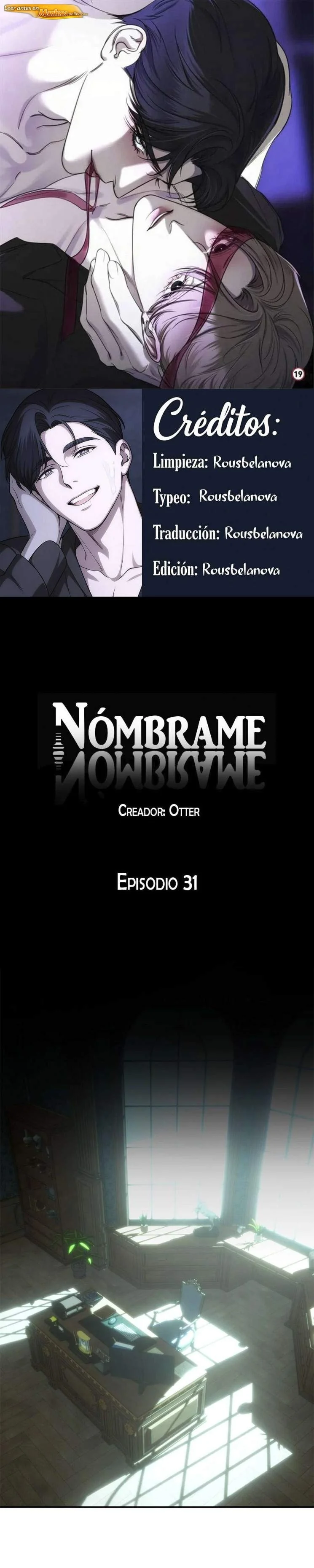 Nómbrame Capítulo 31 - página 1