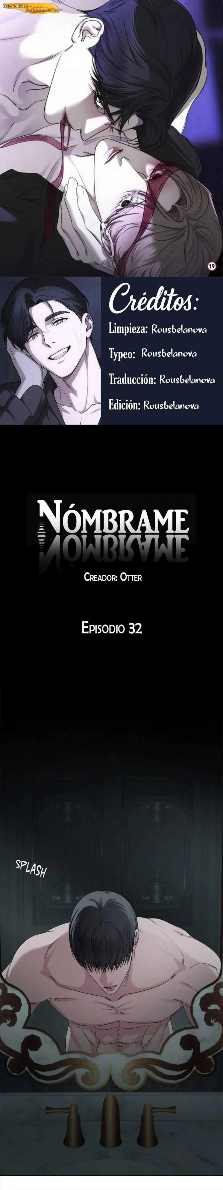 Nómbrame Capítulo 32 - página 1