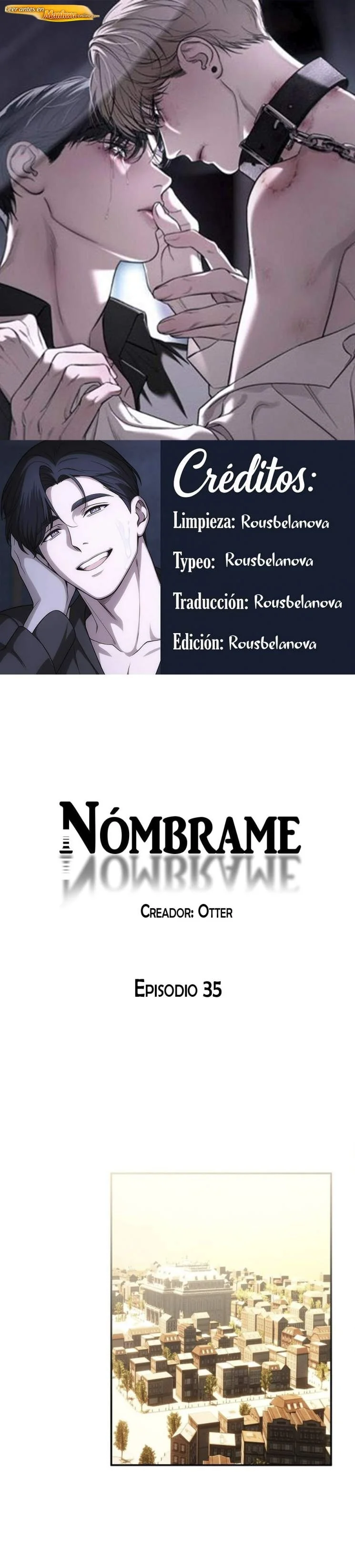 Nómbrame Capítulo 35 - página 1